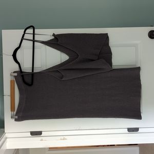 Matching crochet midi skirt and tank top